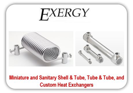 Exergy | High-Performance Minature Heat Exchangers.